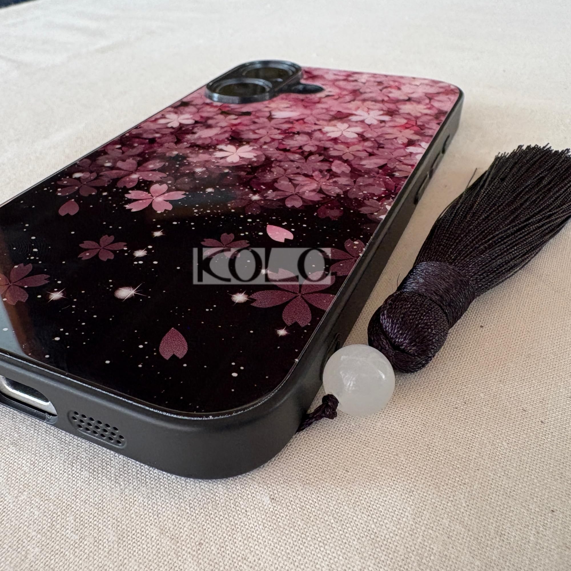 iPhone - 桜 白桜 - 和風 立体型 ホワイト iPhoneケース【数量限定ノー